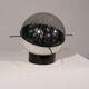 Space Age sculptural globe-shaped table lamp by Gaetano Missaglia, Italy, 1970s