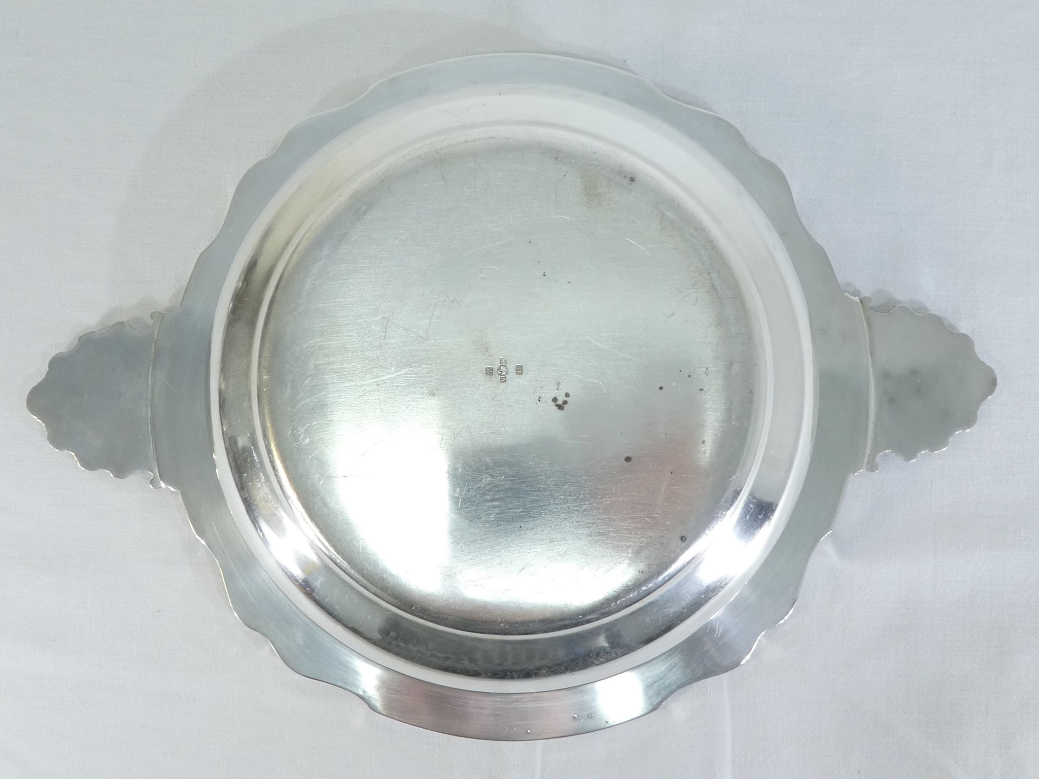 Round silver metal vegetable, Victor Saglier