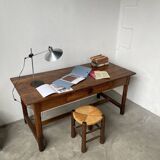Table de ferme en chêne XVIIIème