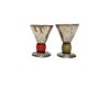 Art Deco egg chalices, Germany, 1950s, set of 2