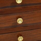 Mahogany chest of drawers, Louis XVI period – Late 18th century