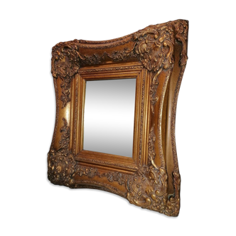 Miroir Doré à la feuille