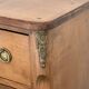 Transitional chest of drawers in solid cherry wood, early 20th century