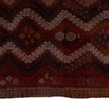 Jajim Kilim Runner Rug, 1970s 75 x 380 cm