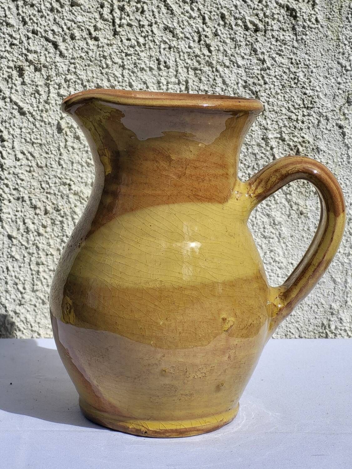 Terracotta pitcher