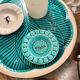 Primavera advertising ashtray, Printemps Paris, signed Colette Gueden