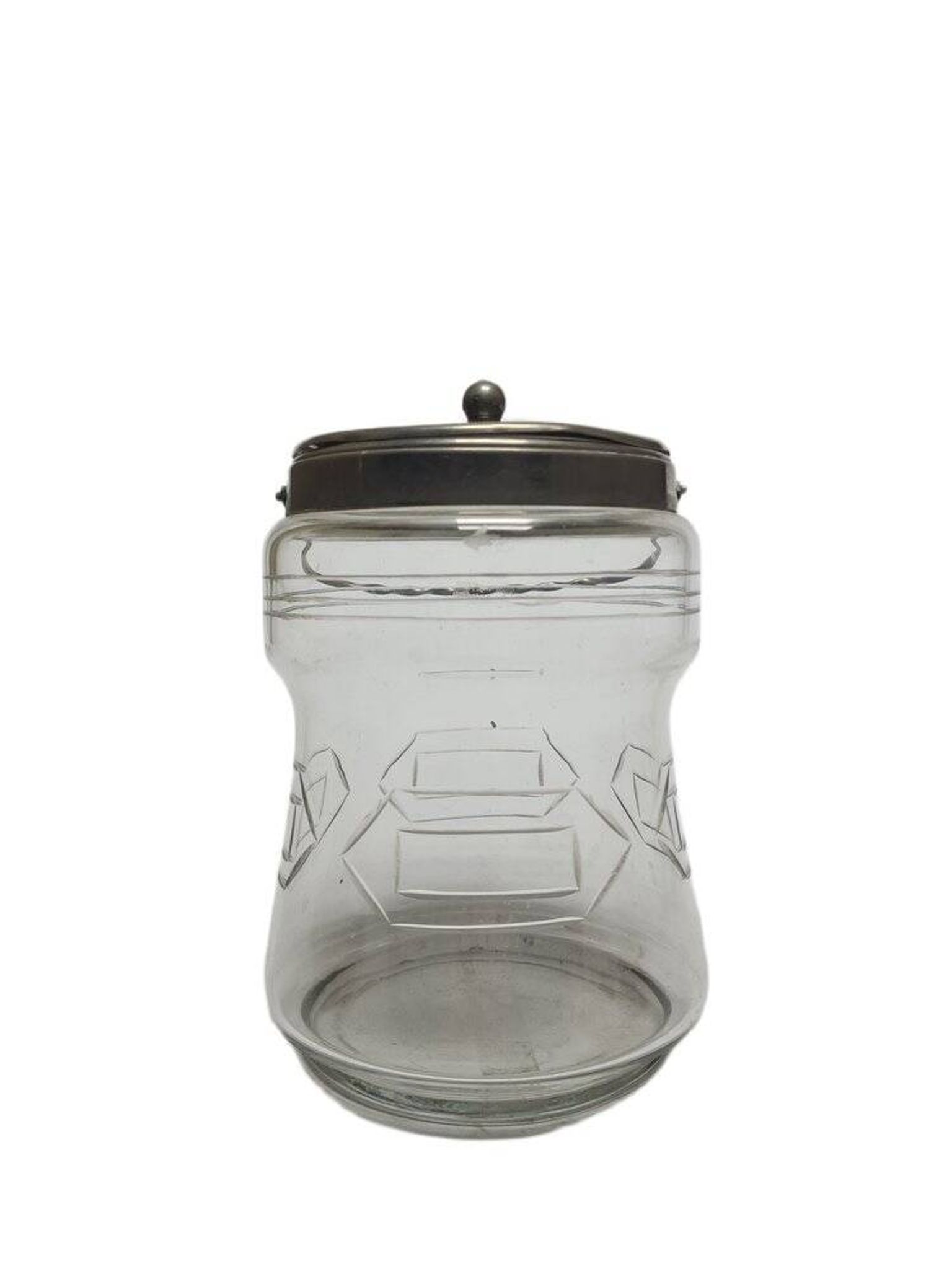 Boîte à biscuits Art Nouveau danoise, années 1890
