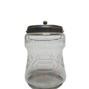 Boîte à biscuits Art Nouveau danoise, années 1890