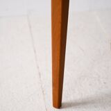 Vintage nightstand with drawer and double shelf