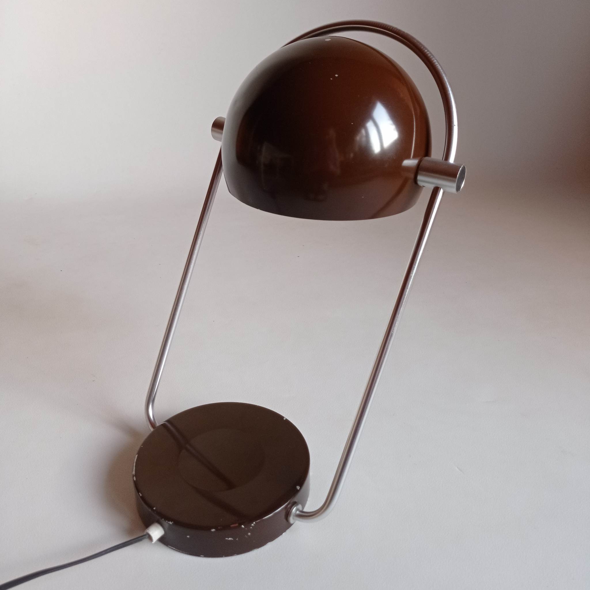 Lampe de bureau space age des années 70