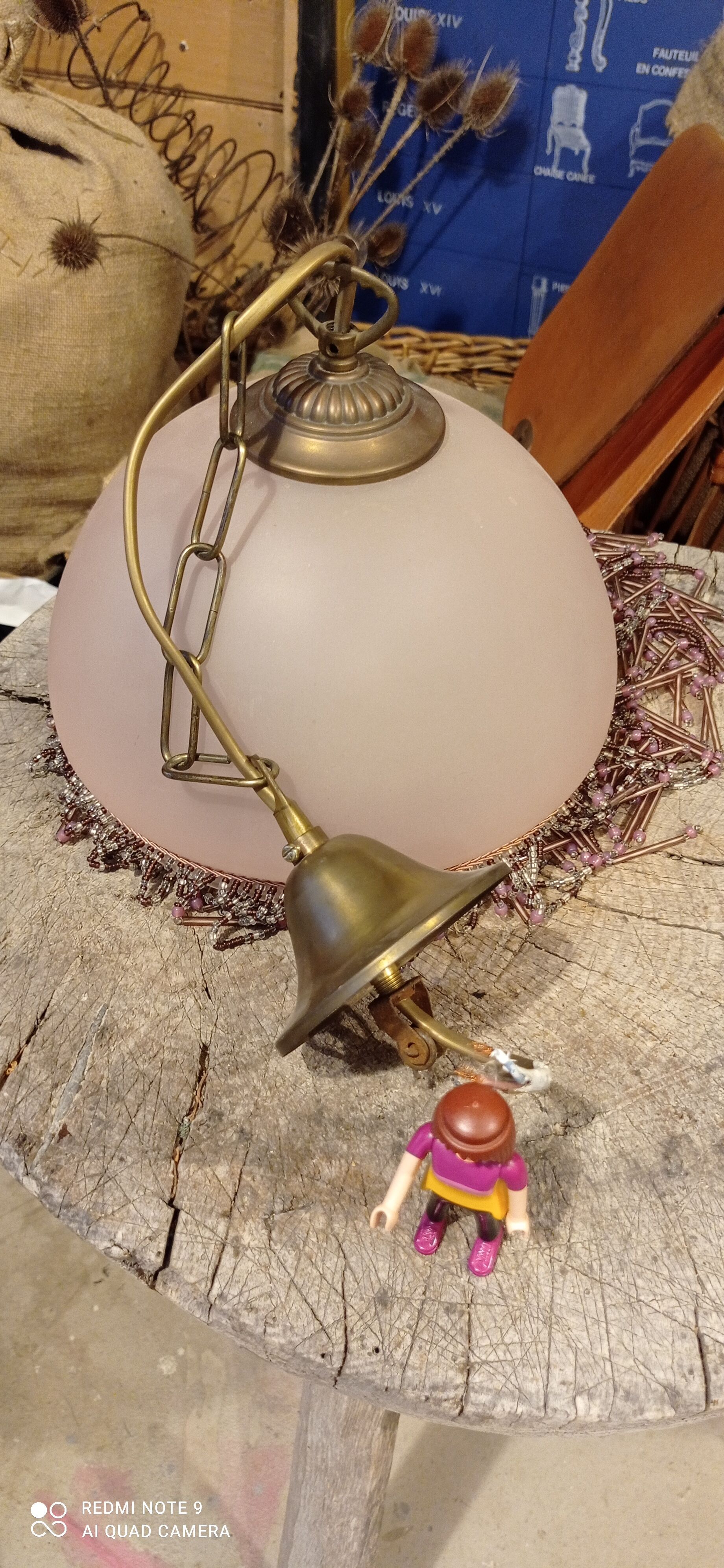 Art Deco pendant lamp