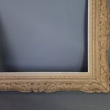 Frame Montparnasse old carved wood 74x65 foliage 55.7x46.7 cm SB