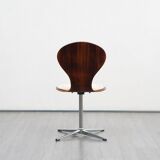 Lot de quatre chaises de salle à manger, vintage, annés 60