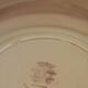 Lot de 2 assiettes à dessert Aurore des faïenceries Longchamp