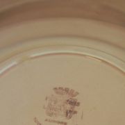 Lot of 2 dessert plates Aurore des Faïenceries Longchamp