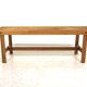 Scandinavian pine bench, Sweden, 1960