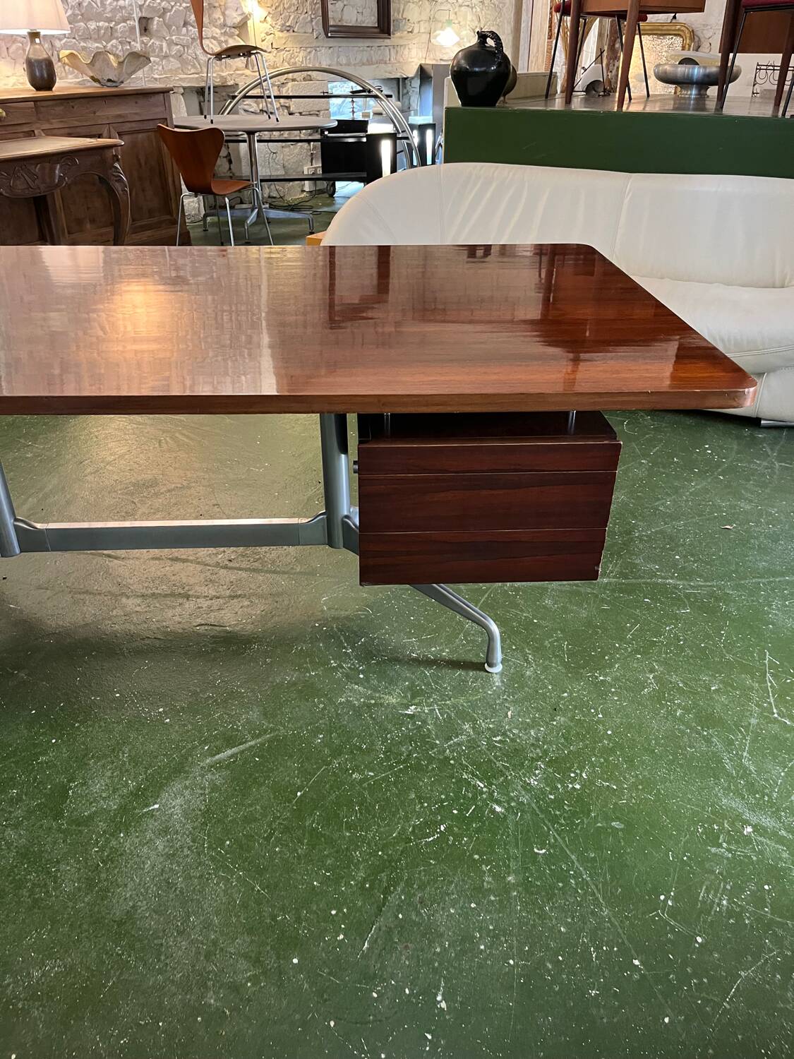 Charles & Ray Eames Rosewood Desk