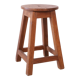 Old Burmese teak workshop stool