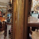 Gilded mirror Louis Philippe 19th. 1.10m /67cm