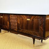 Buffet art déco en ébène de macassar 1940