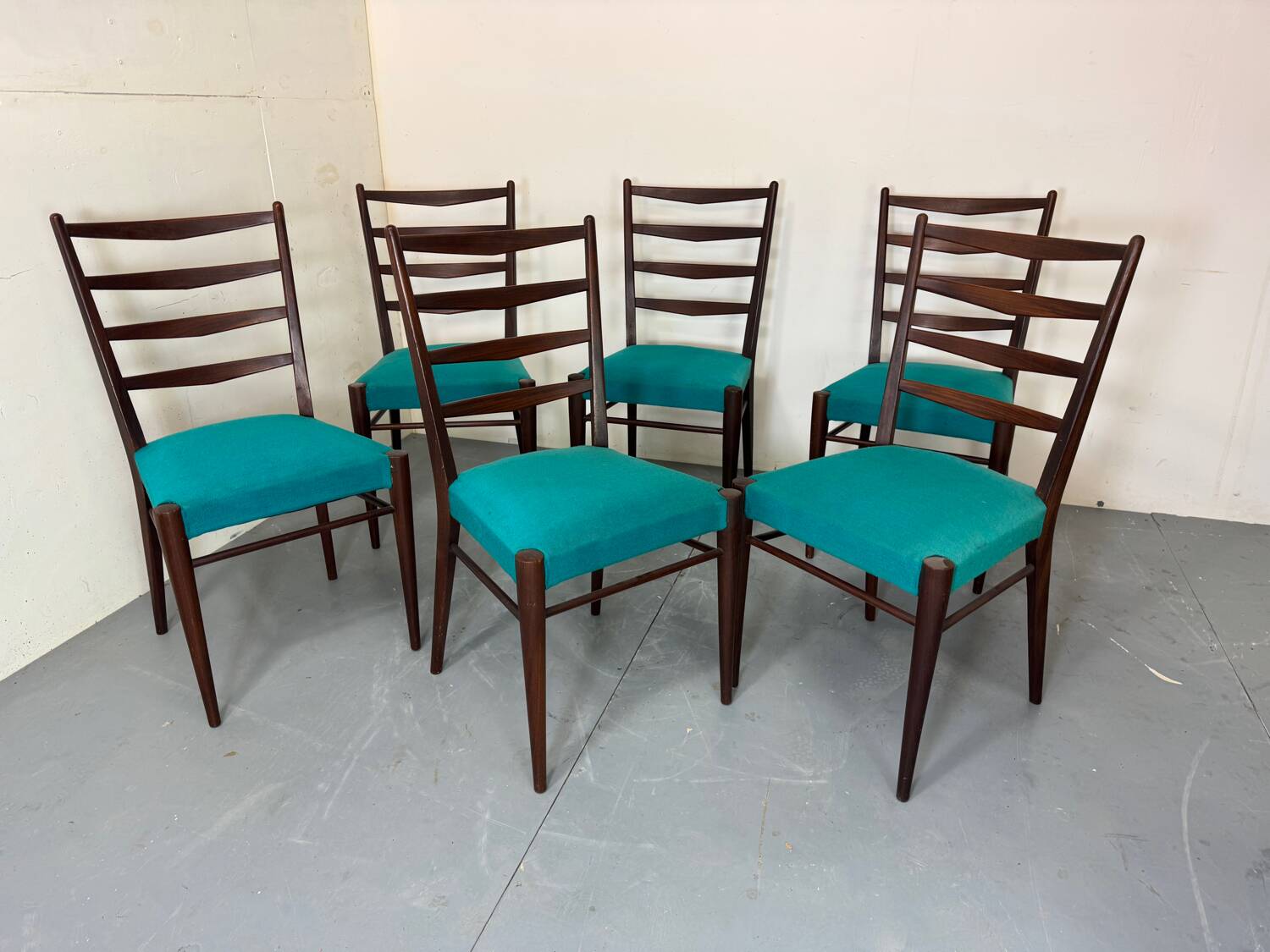 Mid Century Danish style Teak Dining Chairs by Cees Braakman for Pasto