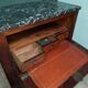 Mahogany stocking secretary louis philippe