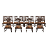 Set of 12 reception chairs