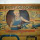 Old toy Loly, panoply The Little Cutter Cardboard, support 8 wooden and steel tools