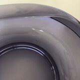 Empty-pocketed purple Murano glass