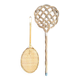 Antique rattan and wicker carpet beaters