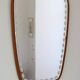 Teak mirror, Sweden, AB Nybrofabriken, Fröseke, 1960