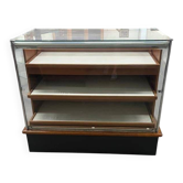 Shop counter/window display/vintage wooden counter with drawers
