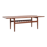 Midcentury Danish large coffee table in teak by Grete Jalk for Glostrup 1960s