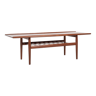 Midcentury Danish large coffee table in teak by Grete Jalk for Glostrup 1960s