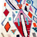 Handmade Moroccan rug in wool 3 x 2 m