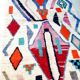 Handmade Moroccan rug in wool 3 x 2 m