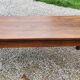 Oak farmhouse coffee table nineteenth century 1 drawer feet bobbins 149cm