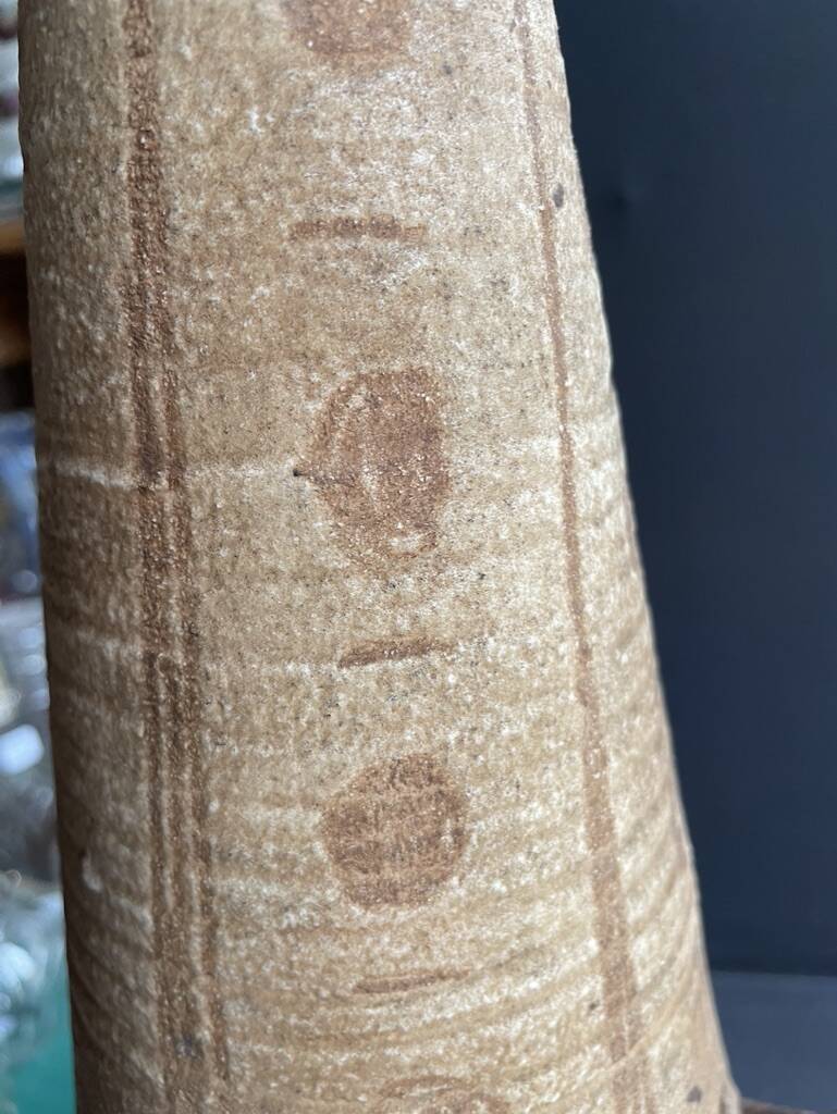 Accolay metal and ceramic lamp (1945-1989)