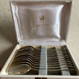 Ercuis Art Deco dessert spoons