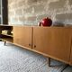 Vintage Scandinavian teak sideboard, 1970.