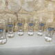 Lot 6 verres pastis duval bistrot publicitaire