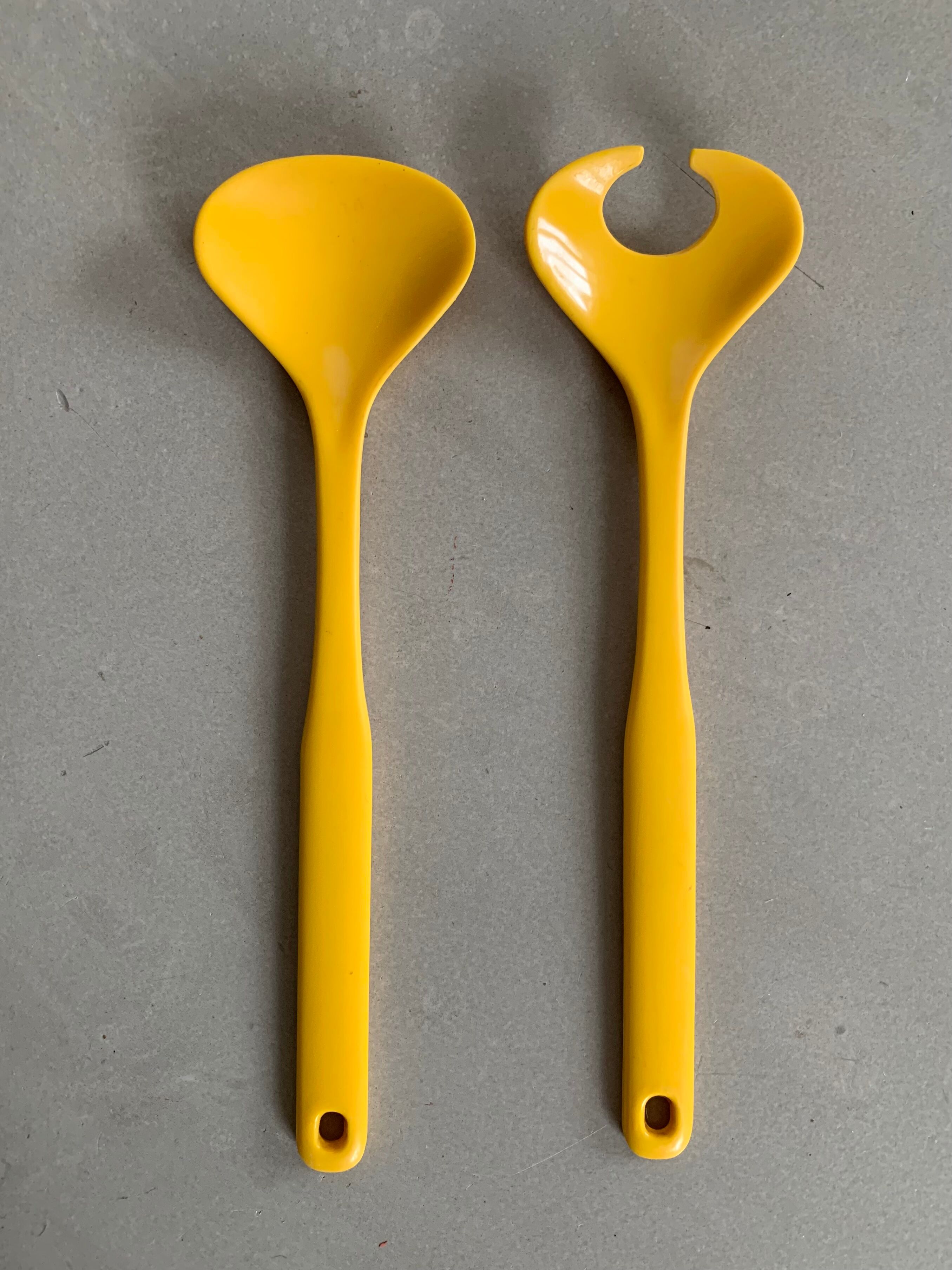 Melaminate salad cutlery