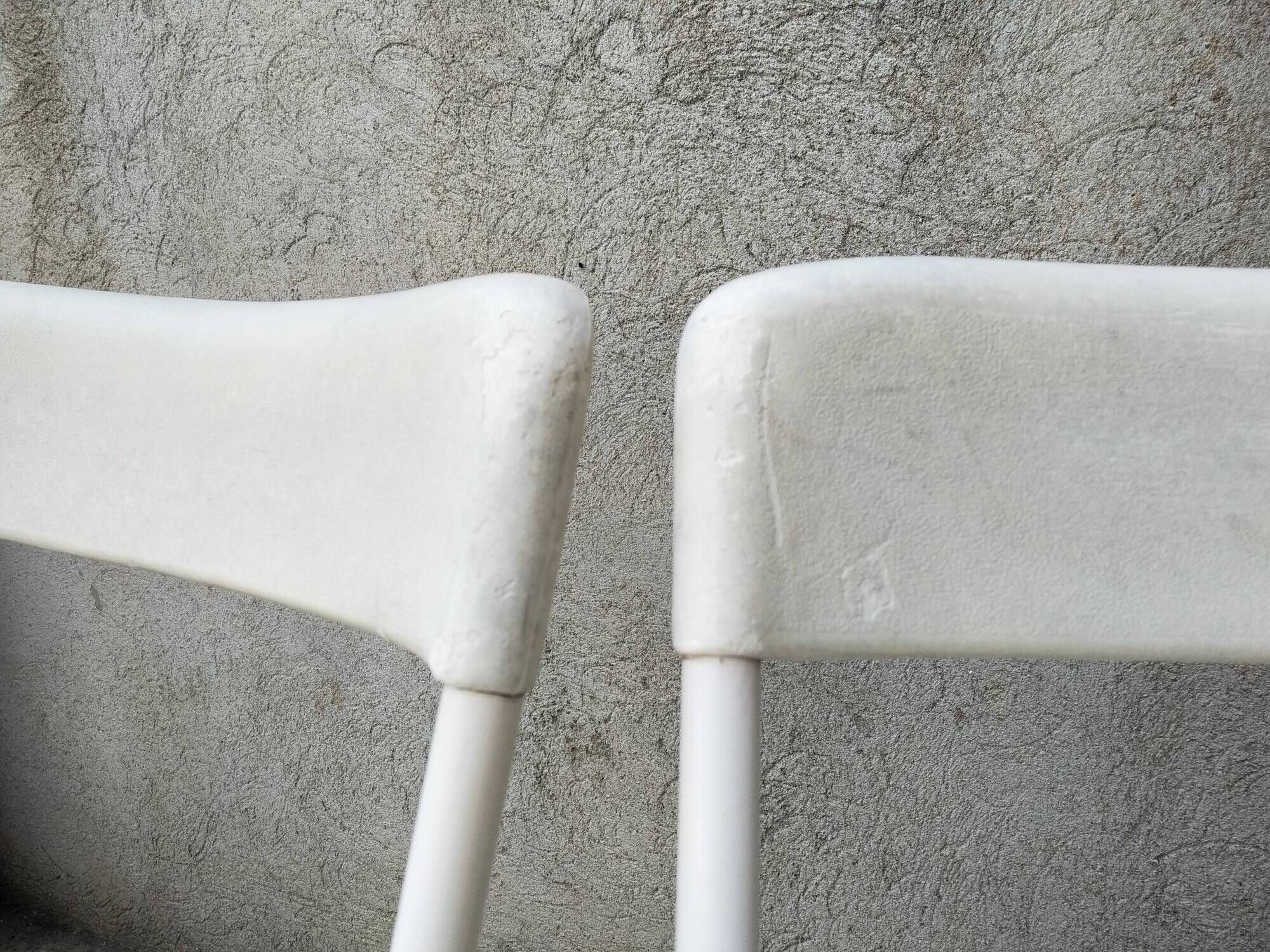 Pair of n1 folding chairs "pop" series, höganäsmöbler sweden, 1970