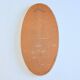 Miroir ovale vintage 1960s