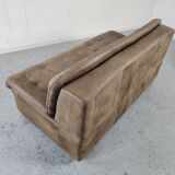 Leather sofa vintage design 70s/80s