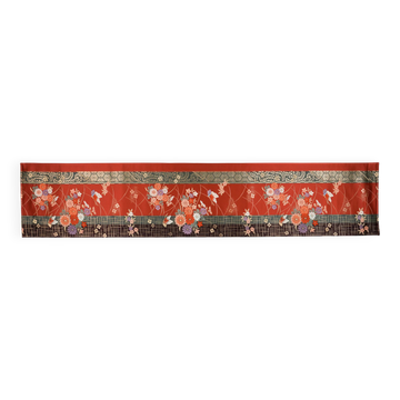 Imperial Garden Japanese silk table runner