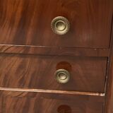 Empire period mahogany secretary, stamped Joseph Kochly, 19th century