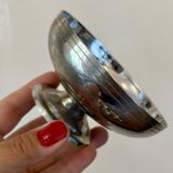 Set of 8 vintage stainless steel cups