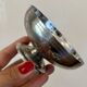 Lot de 8 coupes vintage en inox