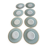 8 Villeroy and Boch basket plates